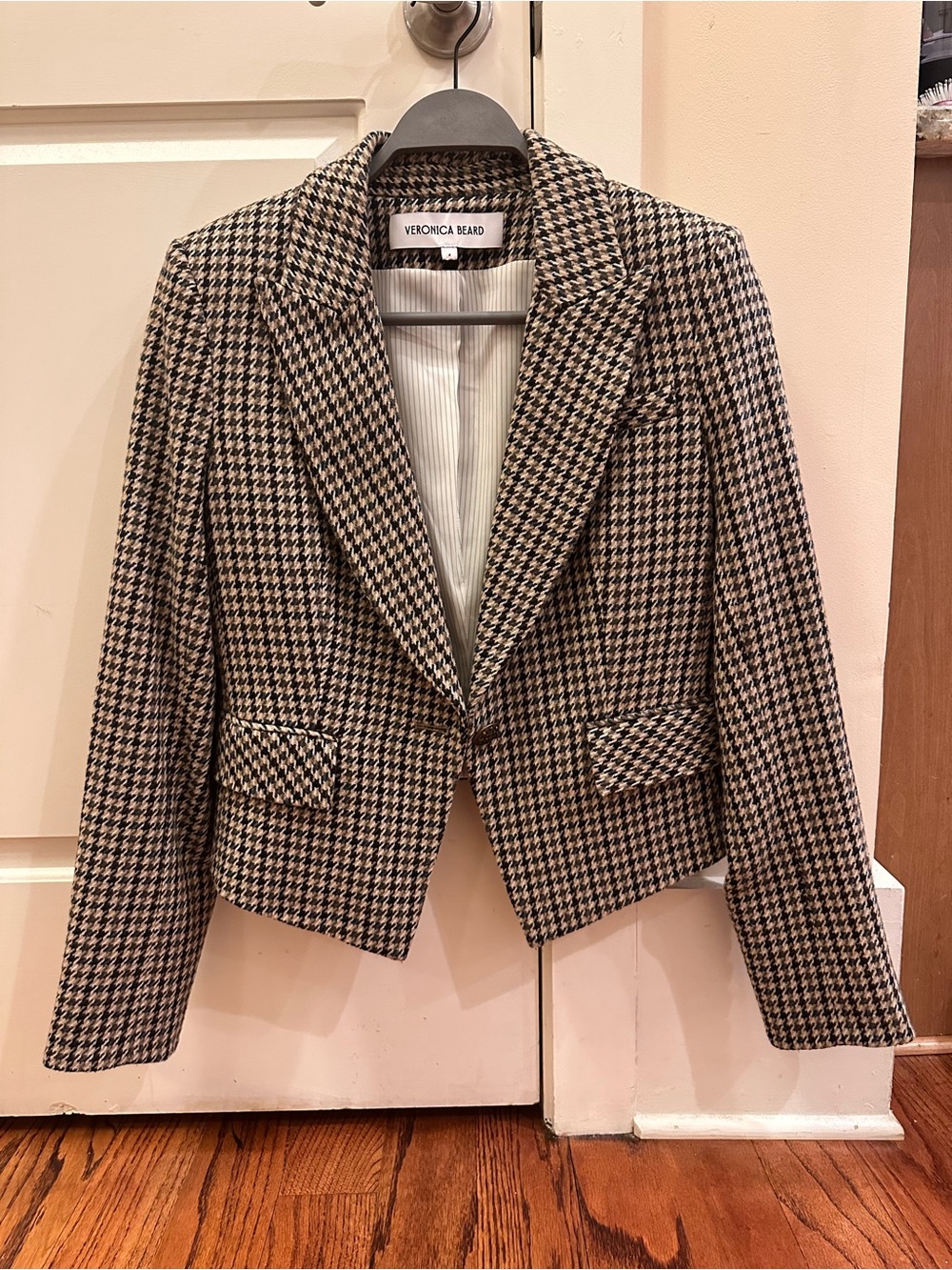 Veronica Beard Hossnna Dickey One-Button Blazer - Picture 4 of 12